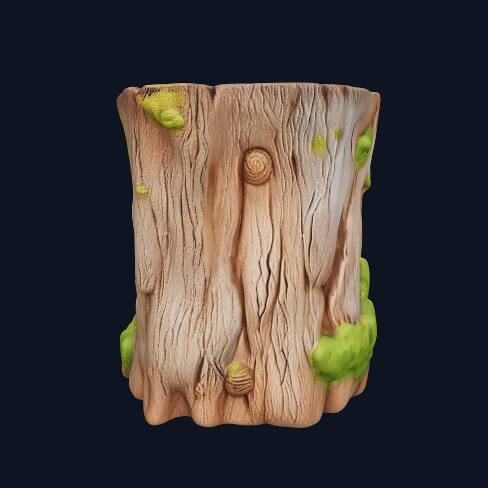 Mossy Tree Stump Model Pack for Realistic Forest Scenes